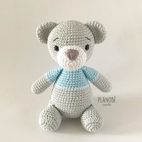 Amigurumi ursinho de crochê