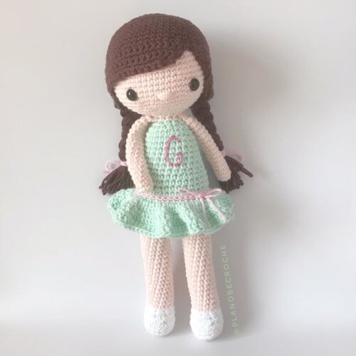 Amigurumi Boneca de crochê