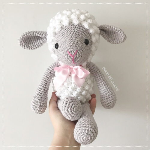 Amigurumi Ovelha de crochê