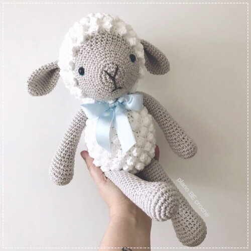 Amigurumi Ovelha de crochê