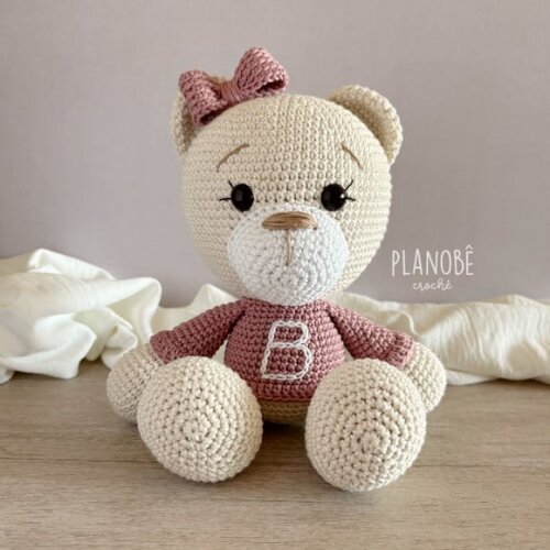 Amigurumi ursa de Croche