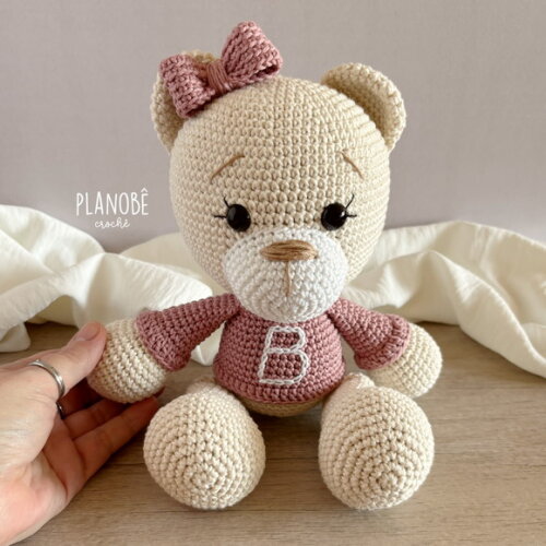 Amigurumi ursa de Croche