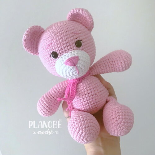 Amigurumi ursinha de crochê