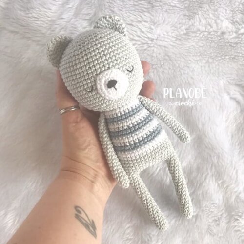 Amigurumi ursinho de crochê