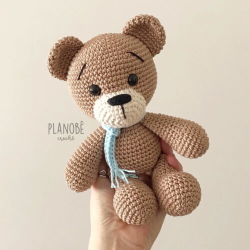 Amigurumi ursinho de crochê