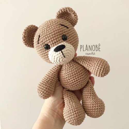 Amigurumi ursinho de crochê