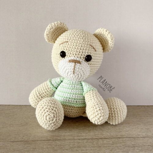Amigurumi ursinho de crochê