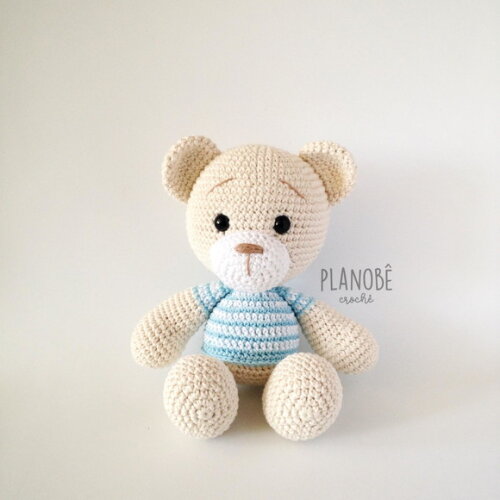 Amigurumi ursinho de crochê