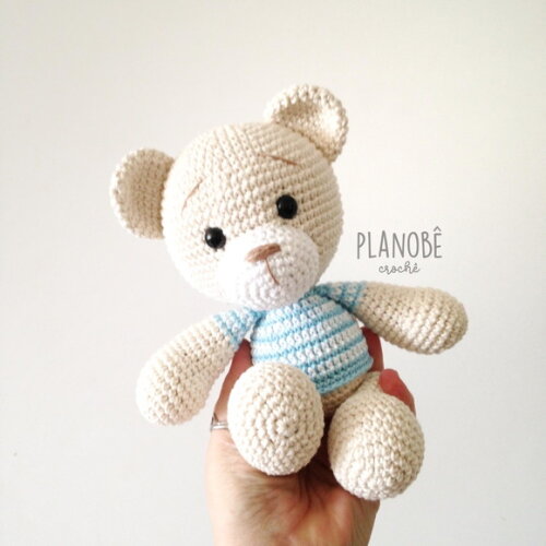 Amigurumi ursinho de crochê