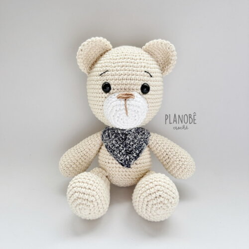 Amigurumi ursinho de crochê