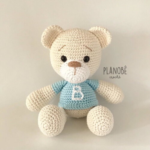 Amigurumi ursinho de crochê