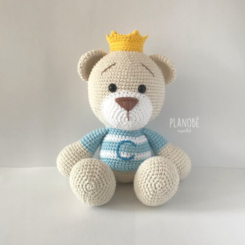 Amigurumi urso de crochê