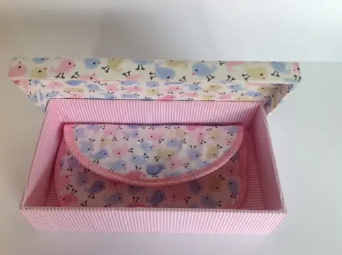Caixa Presente com Porta Óculos Pronta Entrega