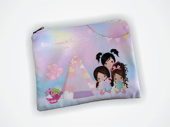 Necessaire 19x13cm Personalizado Festa do Pijama