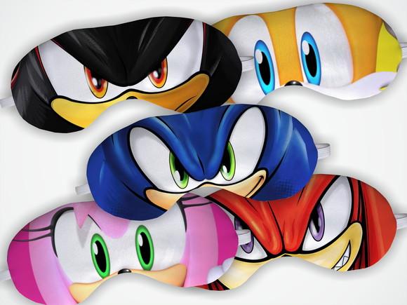 Máscara Dormir Sonic