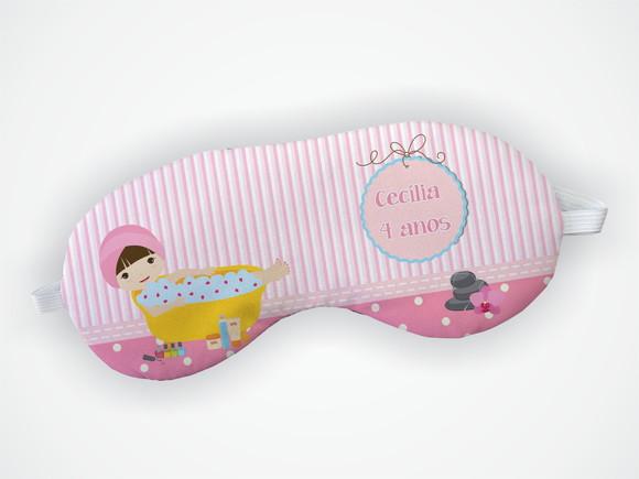 Lembrancinha Máscara Dormir Spa