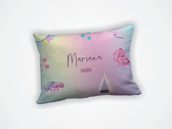 Almofada 18x28cm Personalizada Festa Pijama
