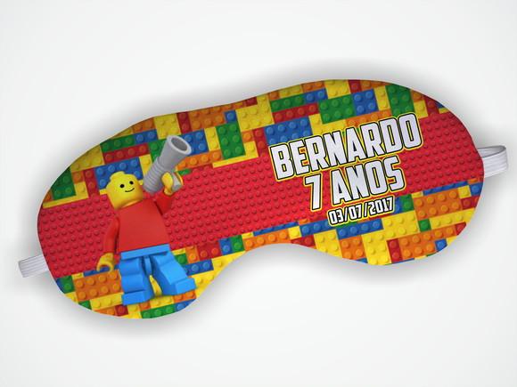 Mascara Dormir Personalizada Lego
