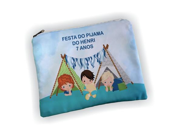 Necessaire 19x13cm Personalizado Festa do Pijama