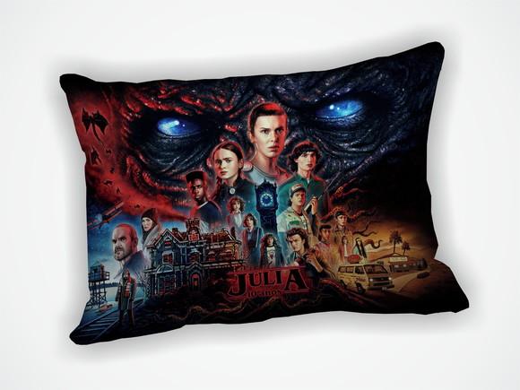 Lembrança Almofada 18x28cm Personalizada Stranger Things