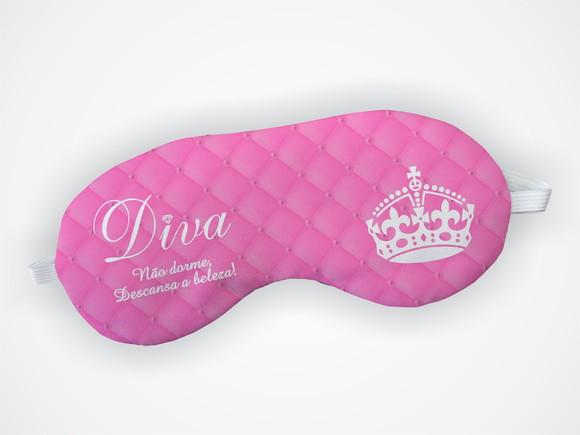 Máscara de Dormir Madrinha Rosa Diva