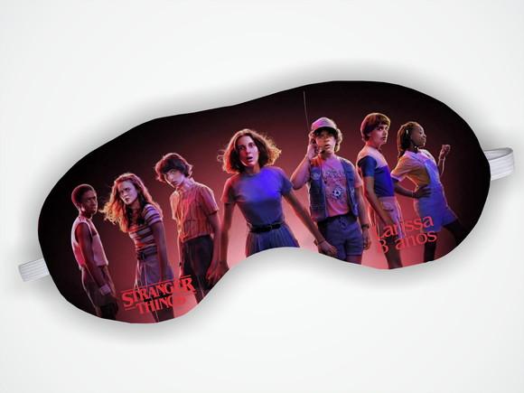 Lembrancinha Mascara de Dormir Stranger Things