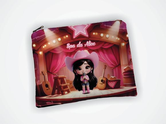 Lembrancinha Necessaire 19x13cm Aniversario Ana Castela
