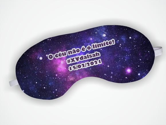 Mascara Dormir Galáxia Astronauta