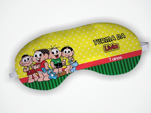 Mascara Dormir Turma da Monica