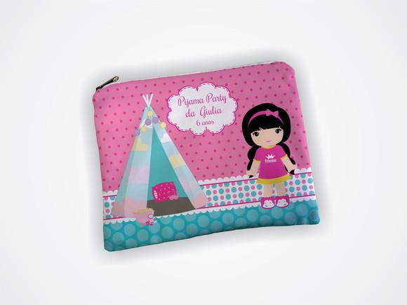 Necessaire Personalizada 19x13cm Festa do Pijama