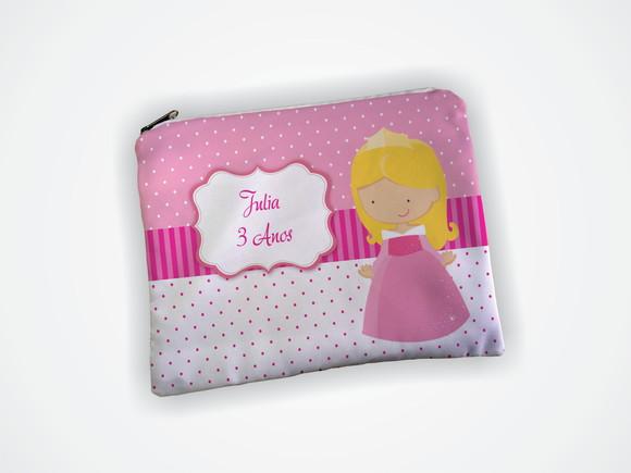 Lembrancinha Necessaire 19x13cm Princesa Aurora