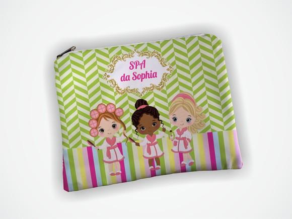 Lembrancinha Necessaire Personalizada 19x13cm Spa