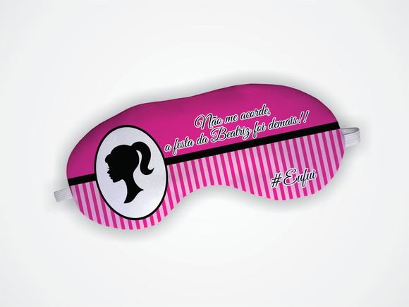 Lembrancinha Mascara de Dormir Barbie
