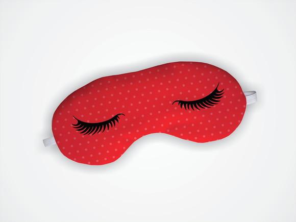 Lembrancinha Mascara Dormir Cilios