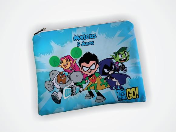 Necessaire Personalizada Jovens Titãs