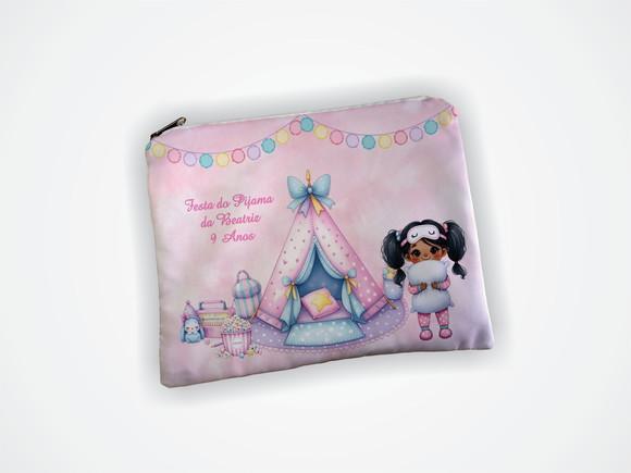 Necessaire 19x13cm Personalizado Festa do Pijama