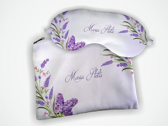 Kit Necessaire + Mascara Lavanda