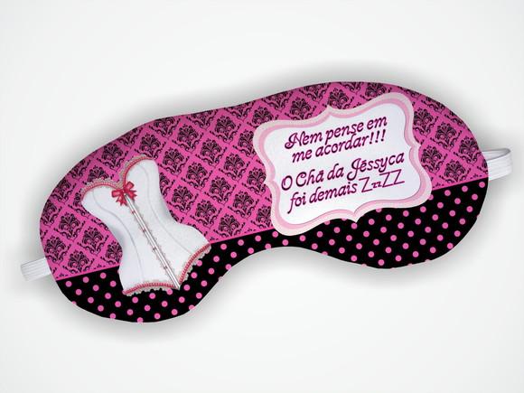 Mascara Dormir Chá de Lingerie