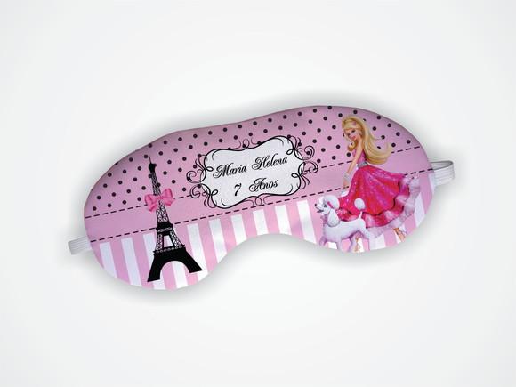 Lembrancinha Mascara Dormir Barbie Paris