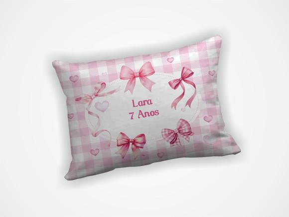 Almofada 18x28cm Personalizada Laço