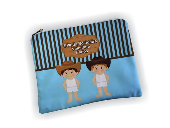 Necessaire 19x13cm Spa Menino Boiadeiro