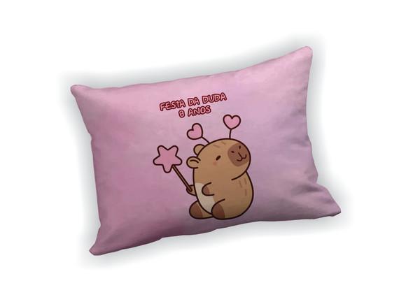Almofada 18x28cm Personalizada Capivara