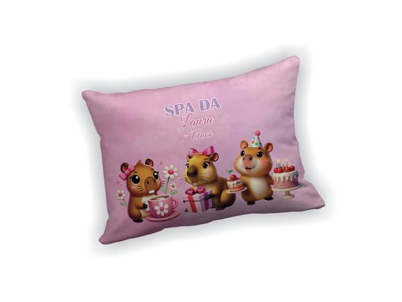 Almofada 18x28cm Personalizada Capivara