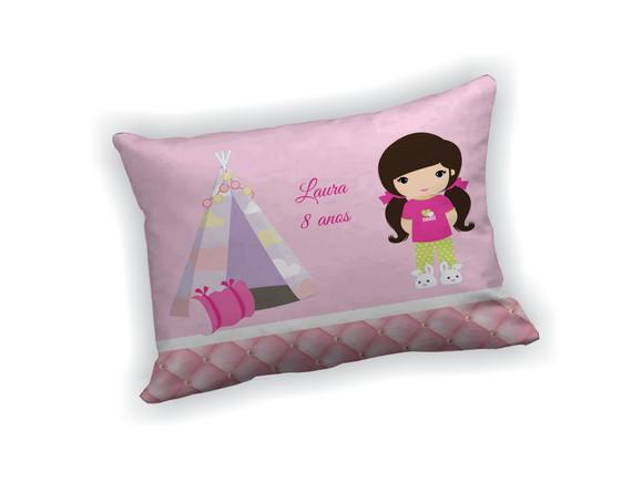 Almofada 18x28cm Personalizada Festa Pijama