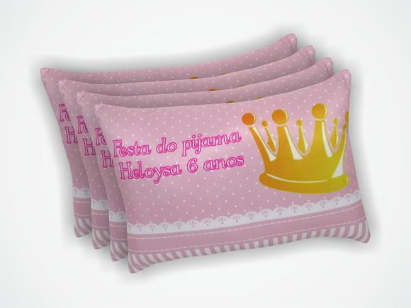 Almofada 18x28cm Personalizada Princesa Principe