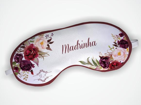 Máscara de Dormir Madrinha Marsala