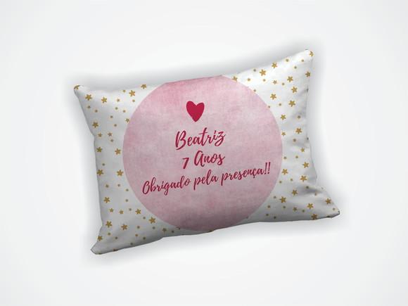 Almofada 18x28cm Personalizada Estrelas