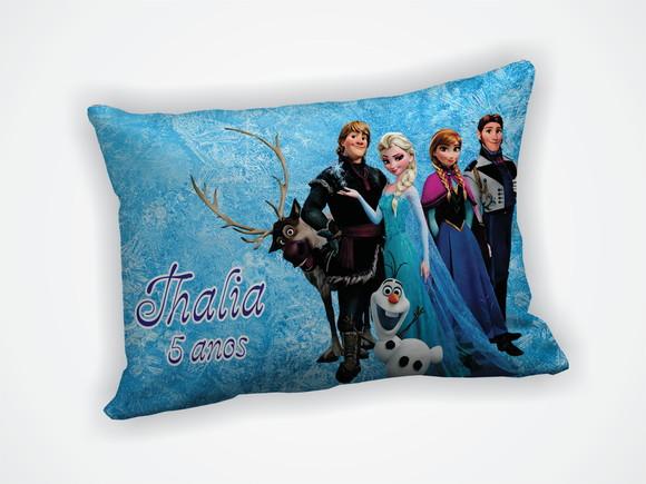 Mini Almofada 18x28cm Personalizada Frozen