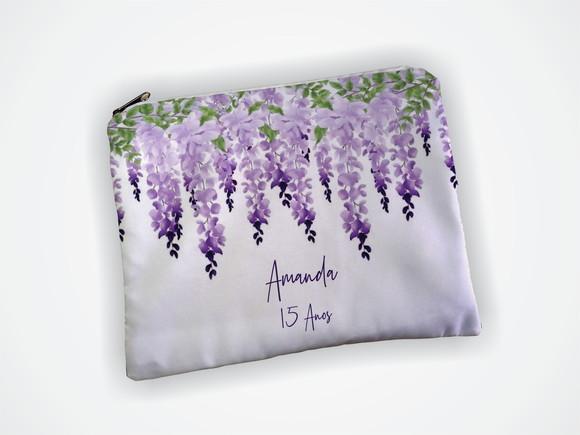 Necessaire Personalizada 19x13cm Dia das Mulheres