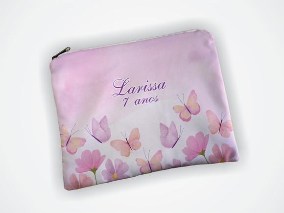 Necessaire 19x13cm Borboletas